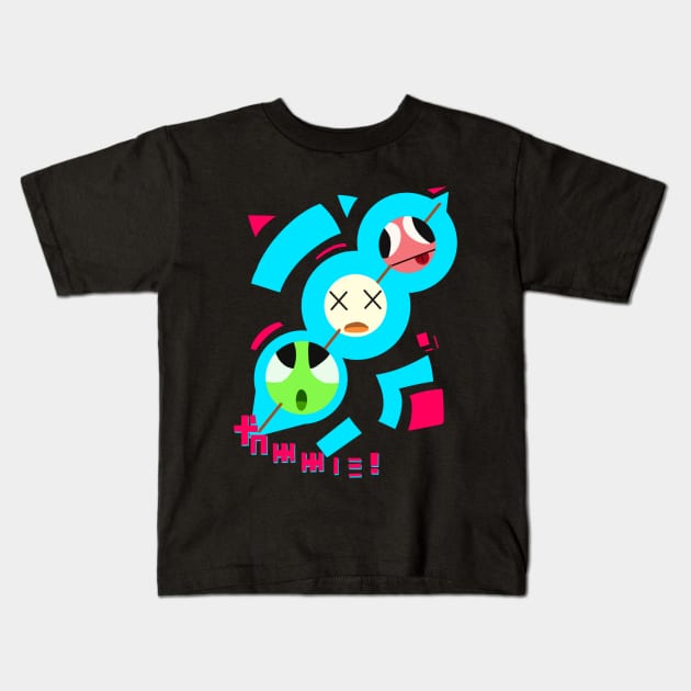 Yummie Hanami Dango Kids T-Shirt by SpicyKonpeito